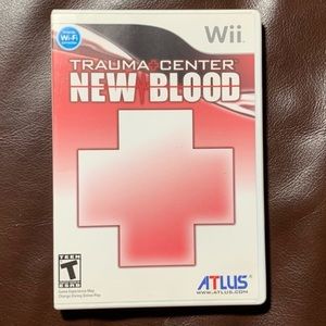 Nintendo Wii Trauma Center New Blood Video Game